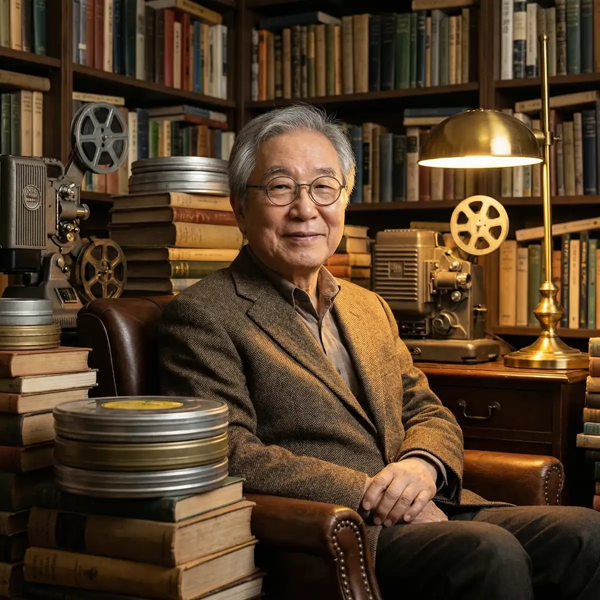 亚洲伦理片库馆长肖像 - 韩国李明宇 研究学者